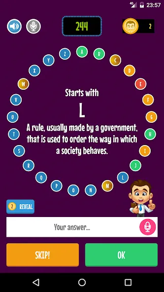 Alphabet Game (Пасапалабра)  [МОД Unlimited Money] Screenshot 2