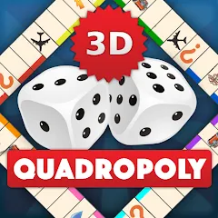 Скачать взломанную Quadropoly - Monopolist Tycoon  [МОД Меню] - последняя версия apk на Андроид