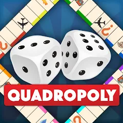 Скачать взлом Quadropoly - Classic Business  [МОД Много денег] - полная версия apk на Андроид