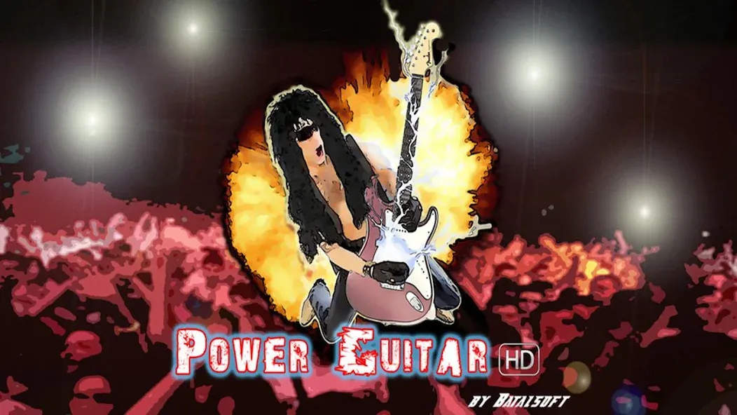 Power guitar HD  [МОД Меню] Screenshot 2