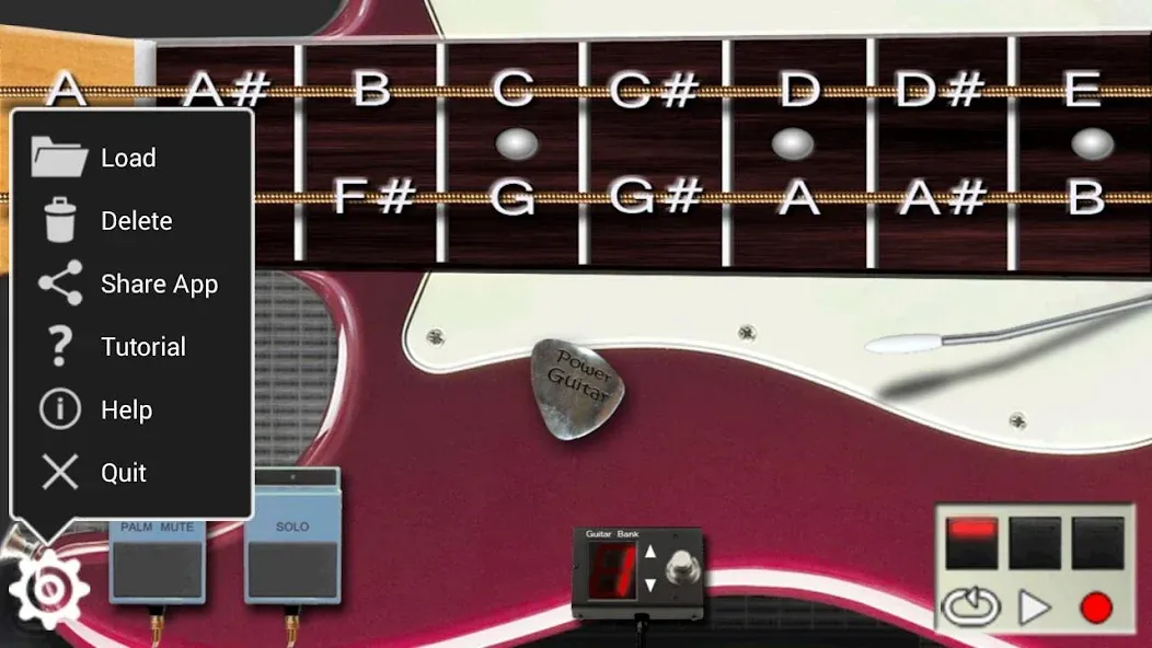 Power guitar HD  [МОД Меню] Screenshot 3