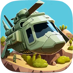 Взломанная Islands Control: Army War (Айлэндс Контрол)  [МОД Много монет] - полная версия apk на Андроид