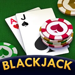 Скачать взлом Blackjack 21: online casino (Блэкджек 21)  [МОД Меню] - стабильная версия apk на Андроид