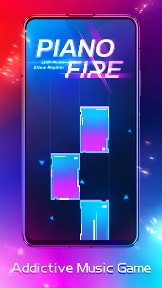 Piano Fire: Edm Music & Piano (Пиано Файр)  [МОД Mega Pack] Screenshot 1