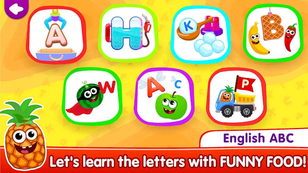 ABC kids! Alphabet learning!  [МОД Menu] Screenshot 1