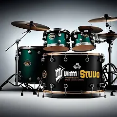 Скачать взломанную Drum Studio: Bateria Virtual (Драм студио)  [МОД Бесконечные деньги] - полная версия apk на Андроид