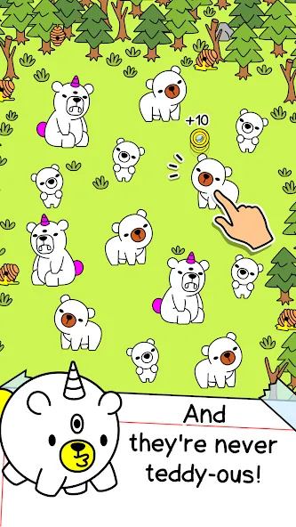 Bear Evolution: Idle Clicker (Беар Эволюшн)  [МОД Много денег] Screenshot 2