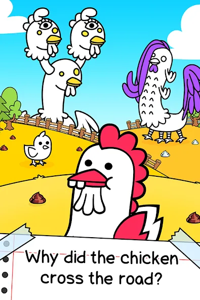 Chicken Evolution: Idle Game (Чикен Эволюшн)  [МОД Unlimited Money] Screenshot 1