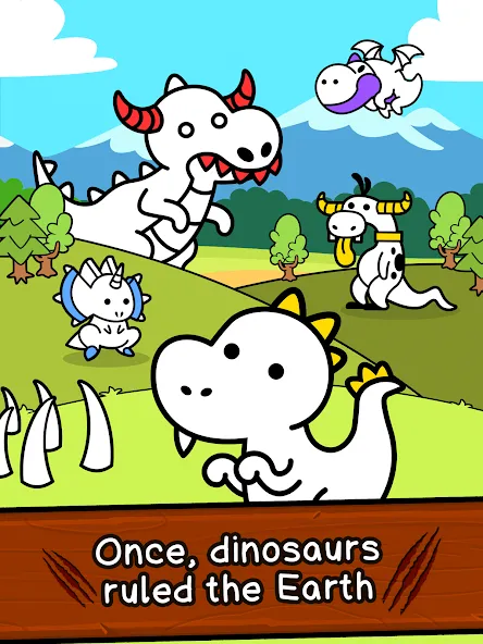 Dino Evolution: Dinosaur Game (Дино Эволюшн)  [МОД Mega Pack] Screenshot 5