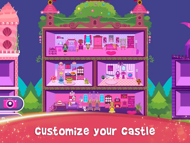 My Princess Castle: Doll Game (Мой Принцессин Замок)  [МОД Меню] Screenshot 3