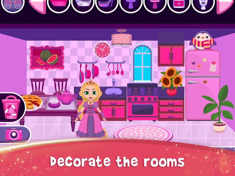 My Princess Castle: Doll Game (Мой Принцессин Замок)  [МОД Меню] Screenshot 5