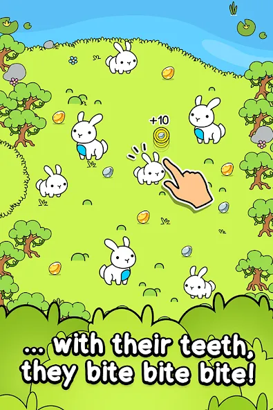 Rabbit Evolution: Merge Bunny (Рэббит Эволюшн)  [МОД Unlocked] Screenshot 2