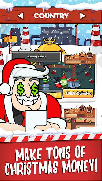 Santa’s Capitalist Factory  [МОД Бесконечные деньги] Screenshot 2