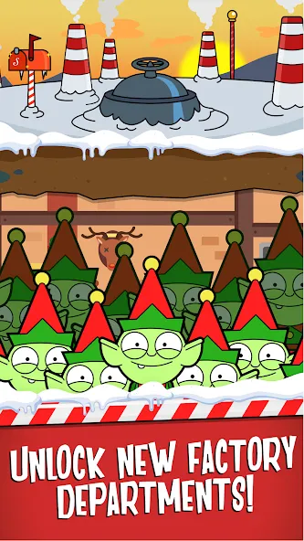 Santa’s Capitalist Factory  [МОД Бесконечные деньги] Screenshot 4