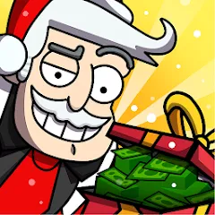 Скачать взломанную Santa’s Capitalist Factory  [МОД Бесконечные деньги] - полная версия apk на Андроид