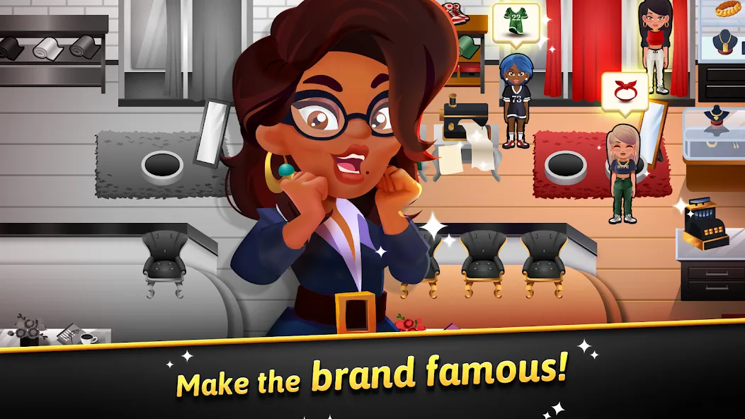 Hip Hop Salon Dash Beauty Game (Хипхоп салон Дэш красивая игра)  [МОД Меню] Screenshot 2