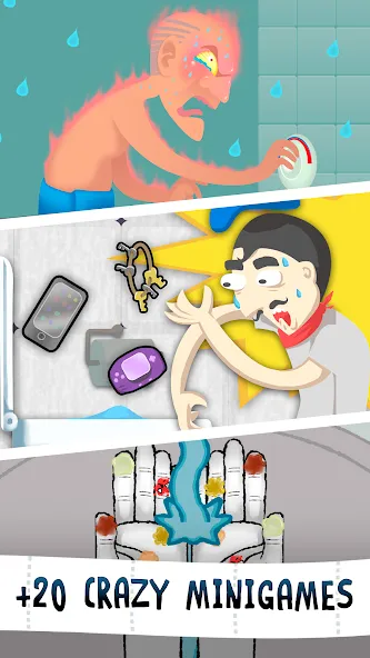 Toilet Time: Fun Mini Games (Туалетное время)  [МОД Бесконечные монеты] Screenshot 3