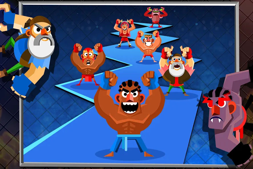 UFB 2: Fighting Champions Game (УФБ 2)  [МОД Много монет] Screenshot 3