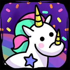 Взлом Unicorn Evolution: Idle Catch (Юникорн Эволюшн)  [МОД Все открыто] - последняя версия apk на Андроид