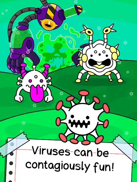 Virus Evolution: Merge Game (Вирус Эволюшн)  [МОД Unlimited Money] Screenshot 5