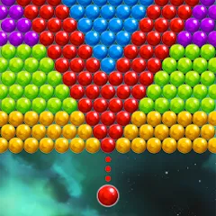 Взломанная Bubble Shooter Space (Бубль шутер спейс)  [МОД Меню] - полная версия apk на Андроид