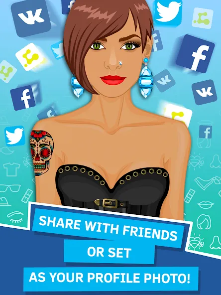 Avatar Creator App (Аватар Создатель)  [МОД Бесконечные деньги] Screenshot 5