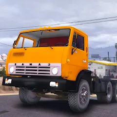 Скачать взломанную KAMAZ: Ultimate Russian Truck  [МОД Бесконечные монеты] - последняя версия apk на Андроид