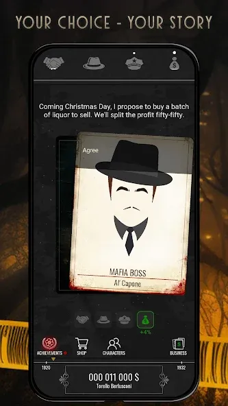 Mafia History (Зэ Хистори оф зэ Мафиа)  [МОД Menu] Screenshot 1