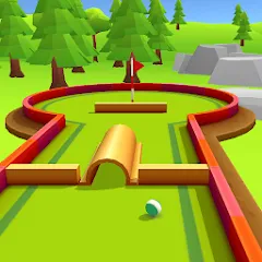 Скачать взлом Mini Golf Game - Putt Putt 3D (Мини Гольф Челлендж)  [МОД Много монет] - стабильная версия apk на Андроид