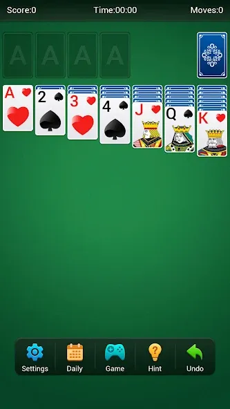 Solitaire  [МОД Много денег] Screenshot 1