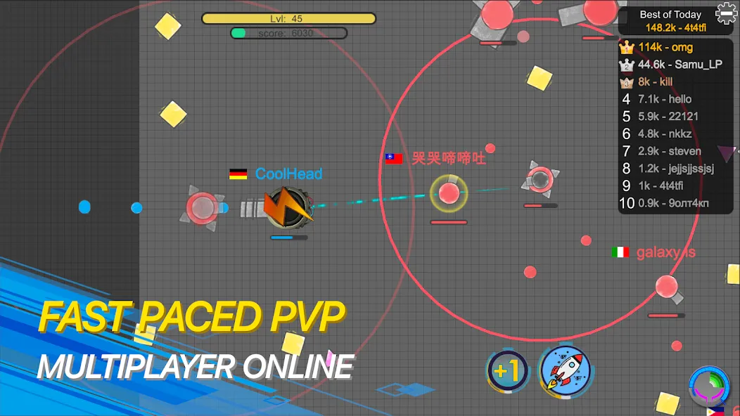 tank io games - piupiu.io  [МОД Unlocked] Screenshot 1