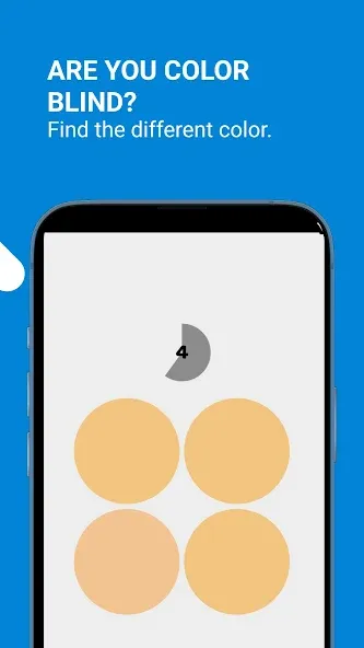 Color Blind Test Game  [МОД Много денег] Screenshot 5