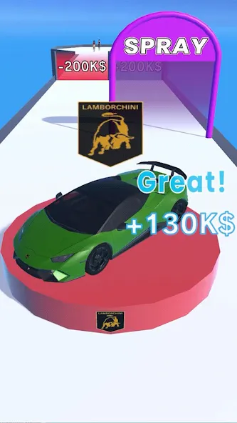 Get the Supercar 3D (Гет зе Суперкар 3Д)  [МОД Все открыто] Screenshot 1