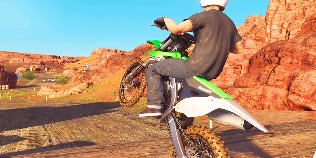 Dirt MX Bikes KTM Motocross 3D (Дирт МХ Байкс КТМ Мотокросс 3Д)  [МОД Menu] Screenshot 5