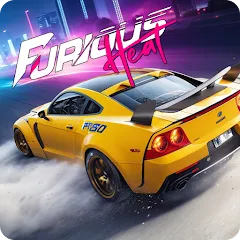 Взлом Furious: Heat Racing 2024 (Фьюриъс)  [МОД Mega Pack] - полная версия apk на Андроид