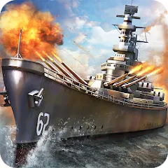 Скачать взлом Warship Attack 3D  [МОД Много монет] - полная версия apk на Андроид