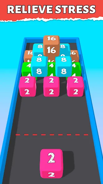 Bounce Merge 2048 Join Numbers  [МОД Бесконечные монеты] Screenshot 3