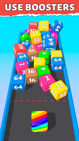 Bounce Merge 2048 Join Numbers  [МОД Бесконечные монеты] Screenshot 4