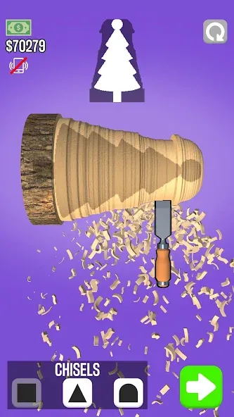 Woodturning (Вудтурнинг)  [МОД Бесконечные деньги] Screenshot 1