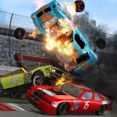 Скачать взлом Demolition Derby 2 (Демолиция Дерби 2)  [МОД Mega Pack] - последняя версия apk на Андроид