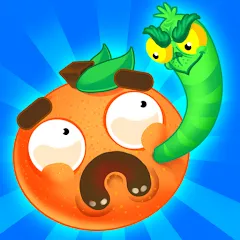 Взломанная Worm out: Brain teaser games (Ворм аут)  [МОД Menu] - последняя версия apk на Андроид