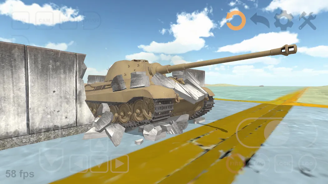 Tank Physics Mobile Vol.3  [МОД Unlimited Money] Screenshot 1