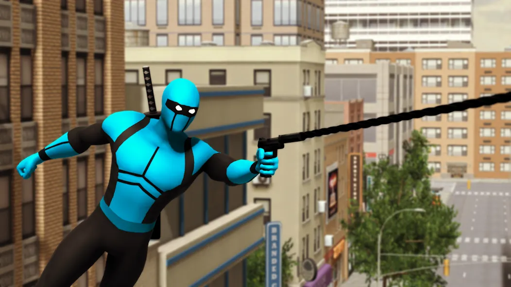 Blue Ninja : Superhero Game (Блу Ниндзя)  [МОД Бесконечные деньги] Screenshot 3