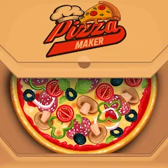 Скачать взломанную Pizza Maker - Cooking Games  [МОД Меню] - последняя версия apk на Андроид