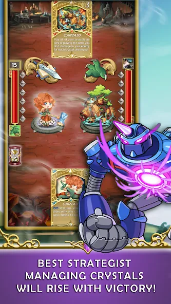 Crystal Soul - TCG Card Battle  [МОД Unlimited Money] Screenshot 3