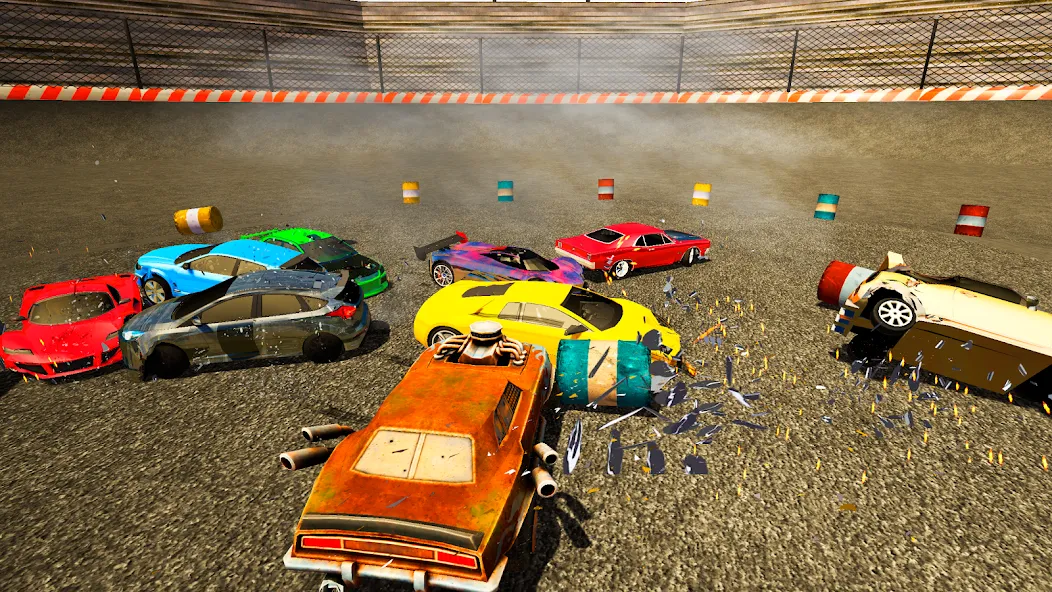 Demolition Derby Mad Car Crash (Дерби Деструкция Симулятор)  [МОД Много денег] Screenshot 5