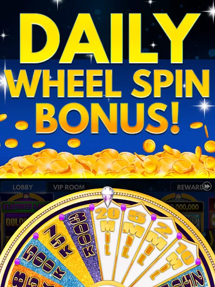 Spin Vegas Slots: Slot Games (Спин Вегас слоты)  [МОД Бесконечные монеты] Screenshot 3