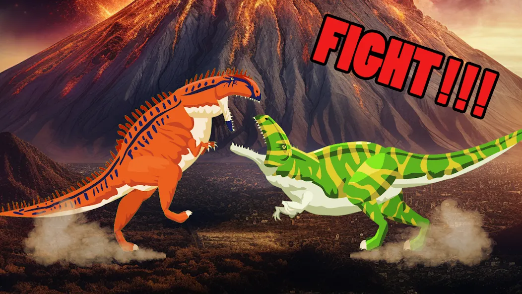 T-Rex Fights More Dinosaurs  [МОД Все открыто] Screenshot 3