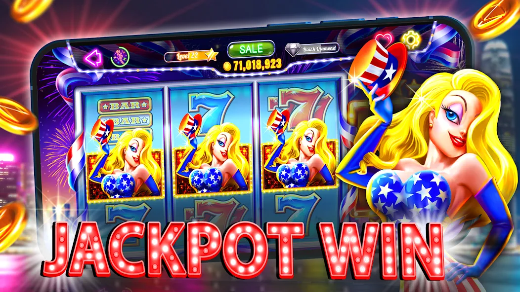 Old Vegas Slots - Casino 777 (Олд Вегас Слотс)  [МОД Много монет] Screenshot 5