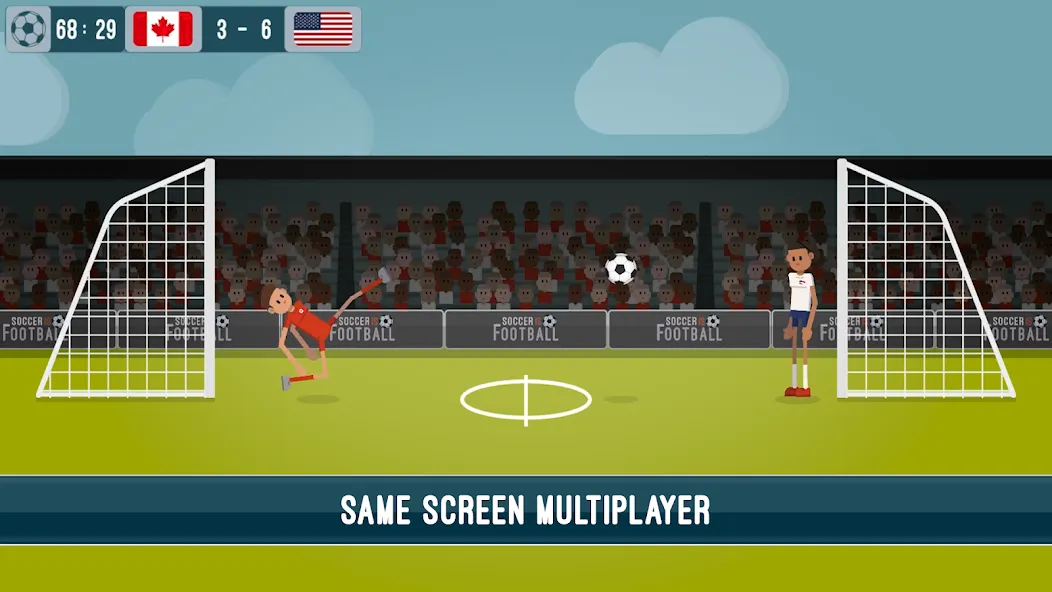 Soccer Is Football (оккер Из Футбол)  [МОД Много монет] Screenshot 2